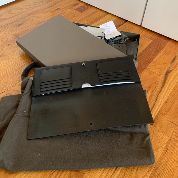 SOLD • RICK OWENS PLINTH F/W13 • Leather Clutch - Picture 8 of 10